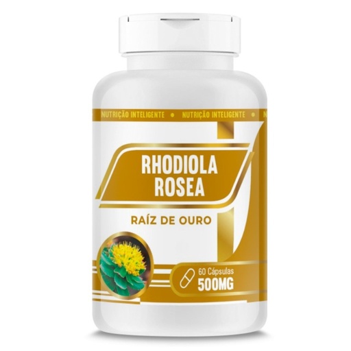 [20450] Rhodiola Rosea - Raiz de Ouro 500mg 60 cápsulas RN Suplementos