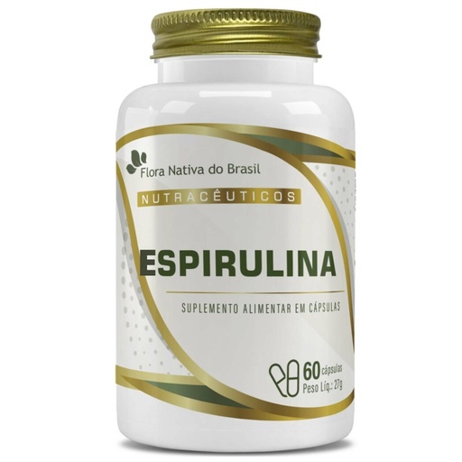 [2259] Espirulina 450mg 60 cápsulas Flora Nativa