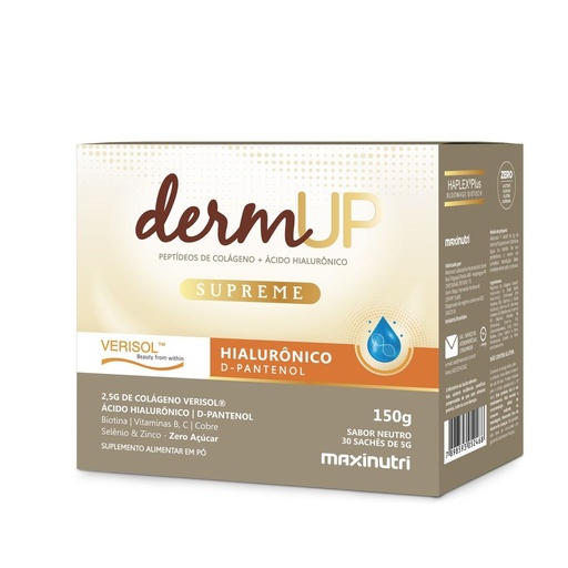 [2468] DermUp Supreme Verisol + Ac. Hialuronico e D-Pantenol Sache 30un/5g Maxinutri