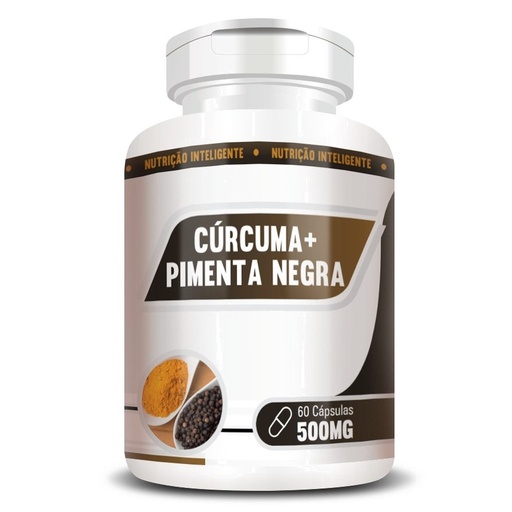 [25178] Curcuma com Pimenta Negra 500mg 60 cápsulas RN Suplementos
