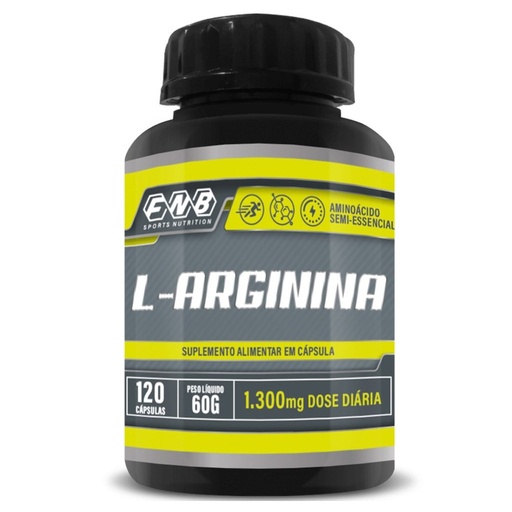 [2617] L-Arginina 500mg 120 cápsulas Flora Nativa