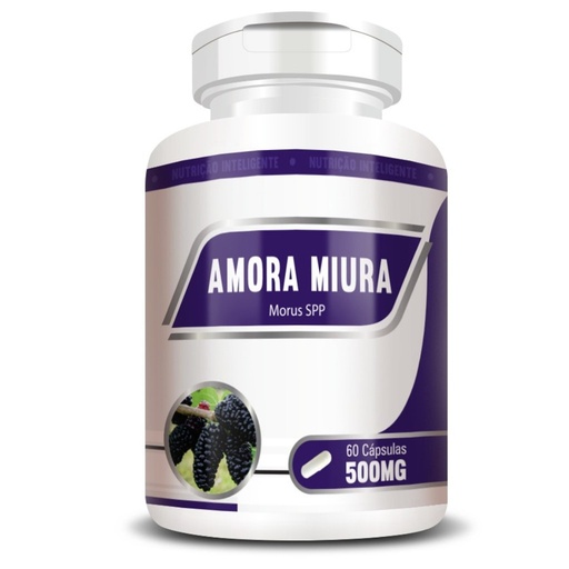 [2802] Amora Miura 500mg 60 cápsulas RN Suplementos