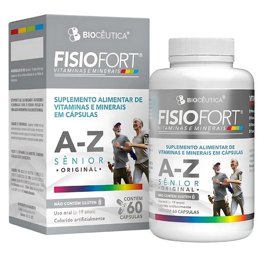 [30095] FisioFort Senior - Polivitaminico 370mg 60 cápsulas Bioceutica