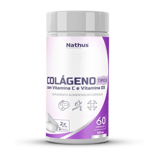 [3776] Colageno Tipo II 500mg 60 cápsulas Nathus