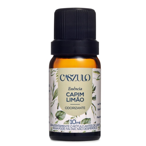[3875] Essencia Capim Limao 10ml Caszulo Via Aroma
