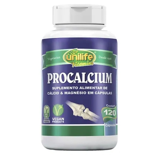 [4105] Procalcium 950mg 120 cápsulas Unilife