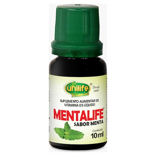 [4542] Mentalife - Óleo sabor menta - 10ml Unilife