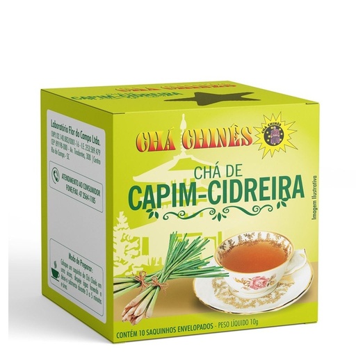 [5017] Cha Capim-Cidreira 10g Cha Chines