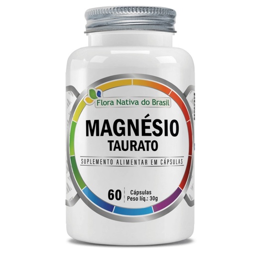 [5138] Magnesio Taurato 500mg 60 cápsulas Flora Nativa