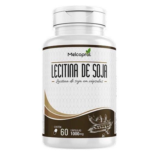 [5812] Lecitina de Soja 1000mg 60 cápsulas Melcoprol