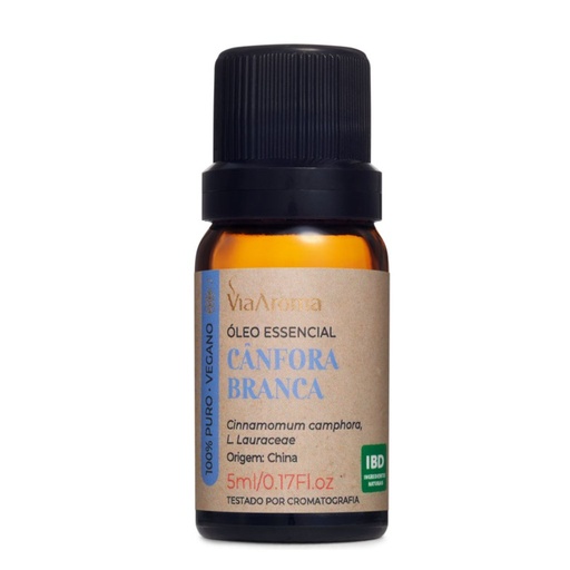 [624] Oleo Essencial Canfora Branca 5ml Via Aroma