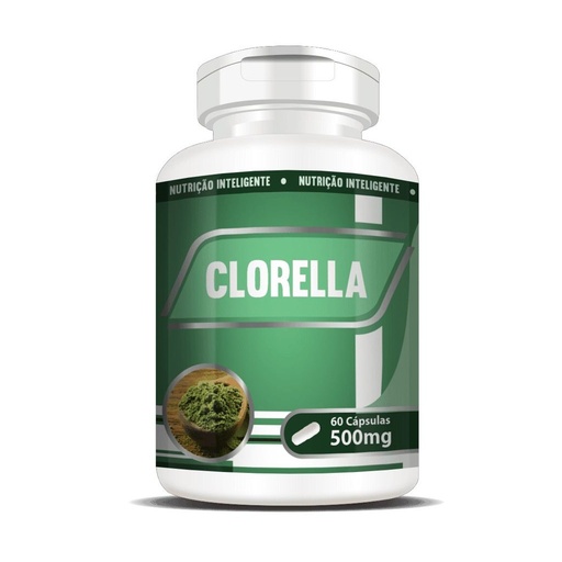 [6298] Clorella 500mg 60 cápsulas RN Suplementos