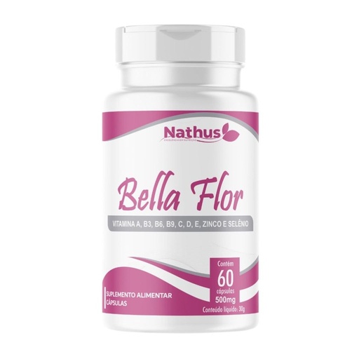 [652] Bella Flor (Saude Feminina) 500mg 60 cápsulas Nathus