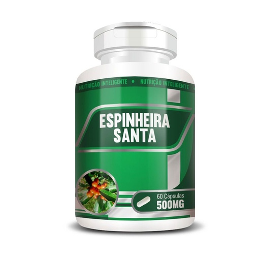 [6526] Espinheira Santa 500mg 60 cápsulas RN Suplementos