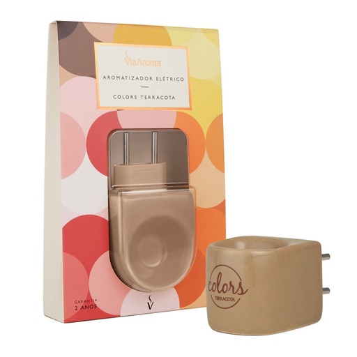 [66610] Aromatizador Eletrico Colors Bege Via Aroma
