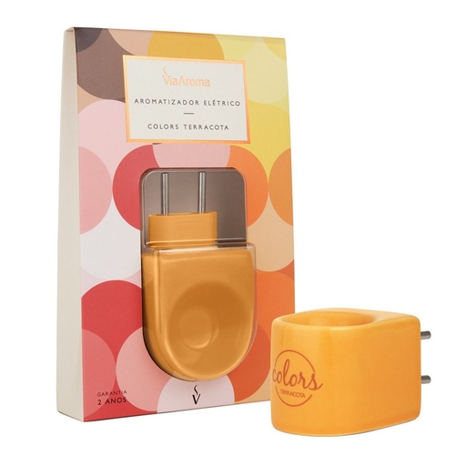 [66780] Aromatizador Eletrico Colors Laranja Via Aroma