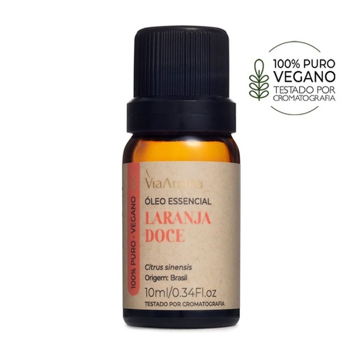 [6708] Oleo Essencial Laranja Doce 10ml Via Aroma