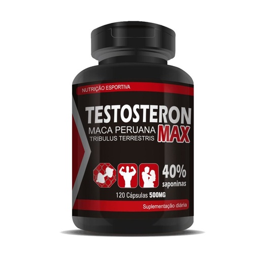 [6946] Testosteron Max 500mg 120 cápsulas RN Suplementos