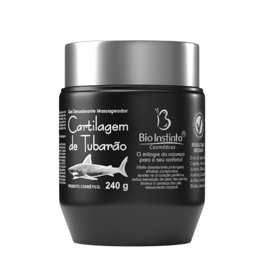 [700520] Gel Massageador Cartilagem de Tubarao 240g Bio Instinto