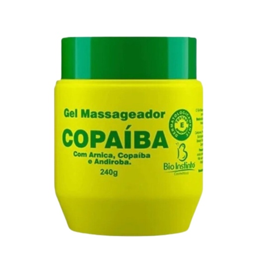 [700865] Gel Massageador Copaiba com Arnica e Andiroba 200g Bio Instinto