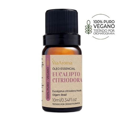 [7323] Oleo Essencial Eucalipto Citriodora 10ml Via Aroma