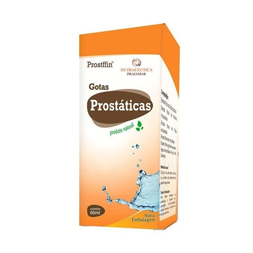 [8292] Gotas Prostaticas Prosttfin 60ml Praiamar