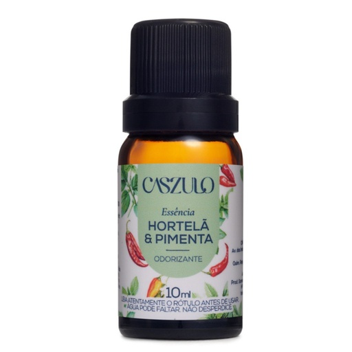 [8580] Essencia Hortela e Pimenta 10ml Caszulo 