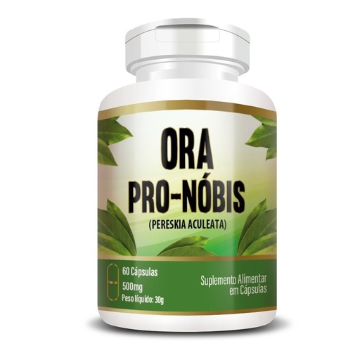 [8754] Ora Pro Nobis 500mg 60 cápsulas RN Suplementos