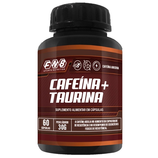 [98560] Cafeina com Taurina 500mg 60 cápsulas Flora Nativa